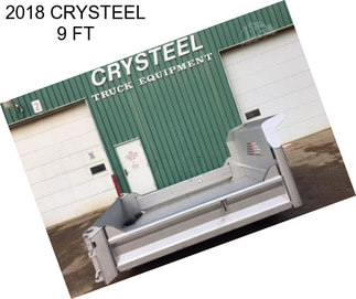 2018 CRYSTEEL 9 FT