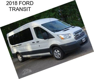 2018 FORD TRANSIT