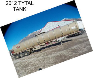 2012 TYTAL TANK