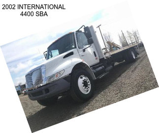 2002 INTERNATIONAL 4400 SBA