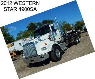 2012 WESTERN STAR 4900SA