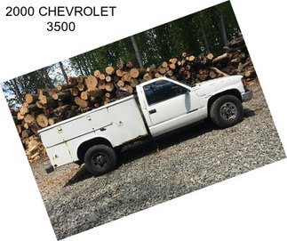 2000 CHEVROLET 3500