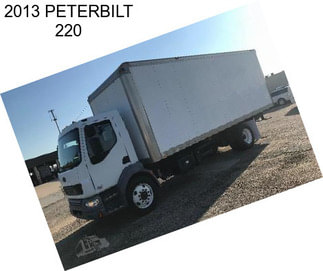 2013 PETERBILT 220