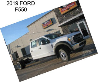 2019 FORD F550