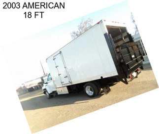 2003 AMERICAN 18 FT