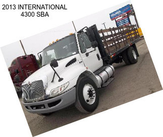 2013 INTERNATIONAL 4300 SBA