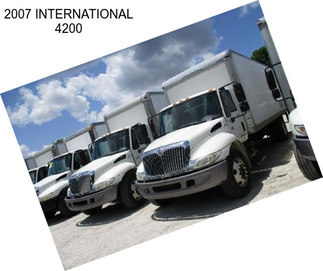 2007 INTERNATIONAL 4200