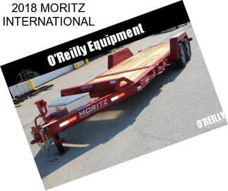 2018 MORITZ INTERNATIONAL