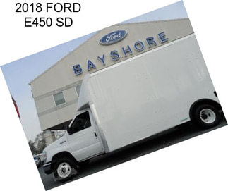 2018 FORD E450 SD