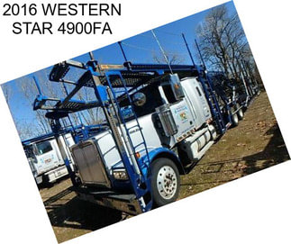 2016 WESTERN STAR 4900FA