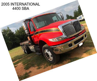 2005 INTERNATIONAL 4400 SBA