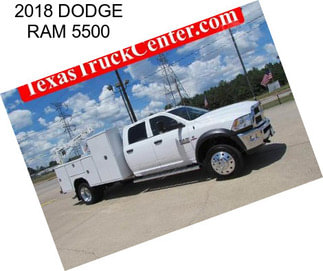 2018 DODGE RAM 5500