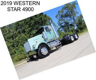 2019 WESTERN STAR 4900