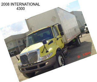 2008 INTERNATIONAL 4300