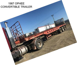 1987 OPHEE CONVERTIBLE TRAILER