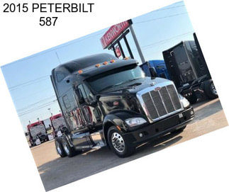 2015 PETERBILT 587