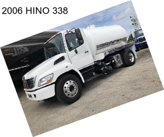 2006 HINO 338