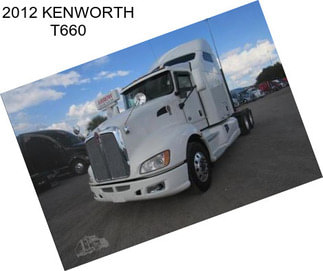 2012 KENWORTH T660