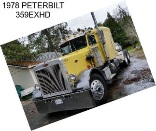 1978 PETERBILT 359EXHD