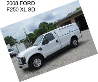 2008 FORD F250 XL SD