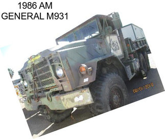 1986 AM GENERAL M931