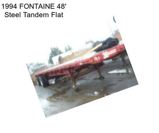 1994 FONTAINE 48\' Steel Tandem Flat