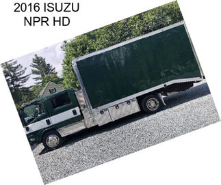 2016 ISUZU NPR HD