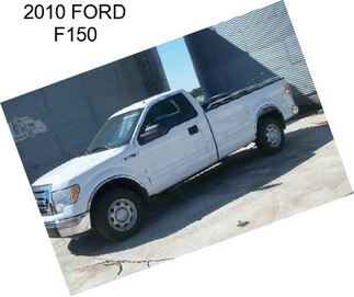 2010 FORD F150