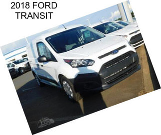 2018 FORD TRANSIT