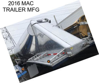 2016 MAC TRAILER MFG