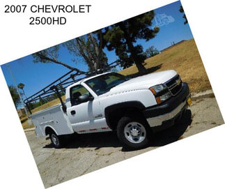 2007 CHEVROLET 2500HD