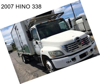 2007 HINO 338