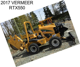 2017 VERMEER RTX550