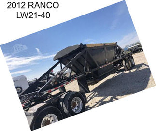 2012 RANCO LW21-40