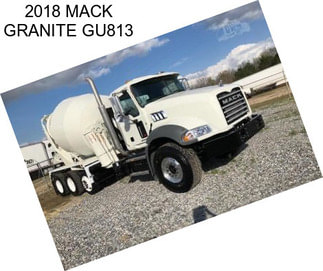 2018 MACK GRANITE GU813