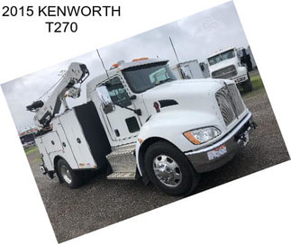 2015 KENWORTH T270