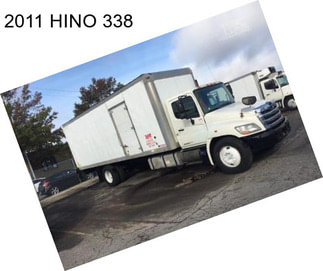 2011 HINO 338