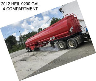 2012 HEIL 9200 GAL 4 COMPARTMENT