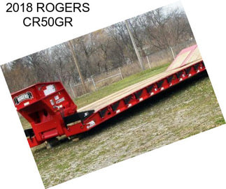 2018 ROGERS CR50GR