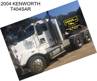 2004 KENWORTH T404SAR