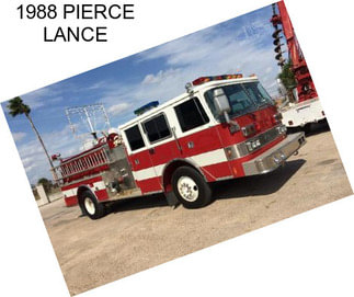 1988 PIERCE LANCE