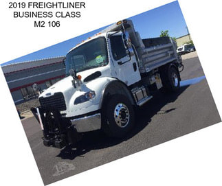 2019 FREIGHTLINER BUSINESS CLASS M2 106