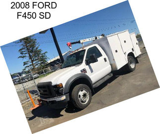 2008 FORD F450 SD