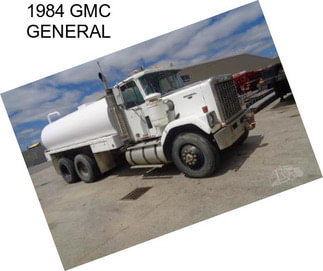 1984 GMC GENERAL