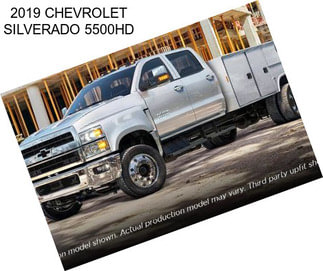 2019 CHEVROLET SILVERADO 5500HD