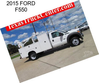 2015 FORD F550