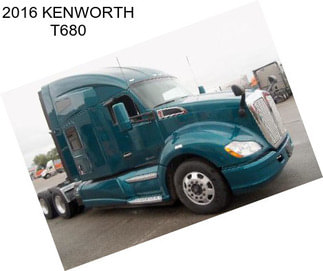 2016 KENWORTH T680