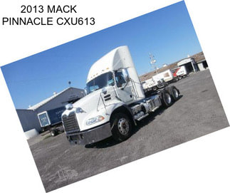 2013 MACK PINNACLE CXU613