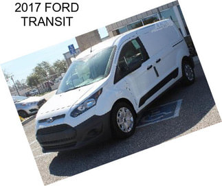 2017 FORD TRANSIT