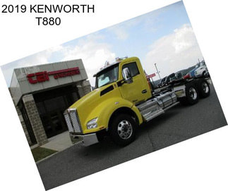 2019 KENWORTH T880